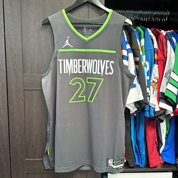Rudy Gobert Minnesota Timberwolves Jordan Authentic Jersey - Statement Edition - Picture 1 of 8